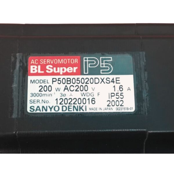 P50B04006DXS4E | Sanyo denki | Servo Motor - Image 3