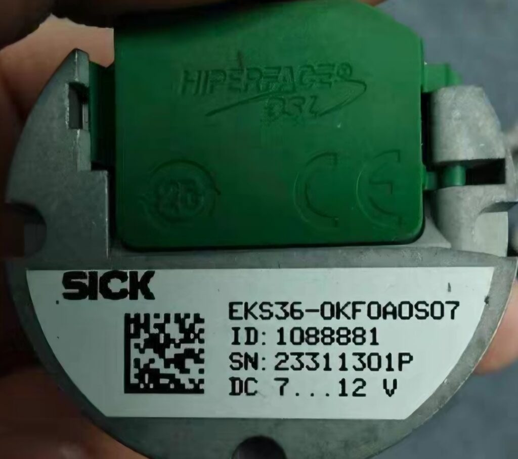 SICK EKS36 Hiperface encoder label