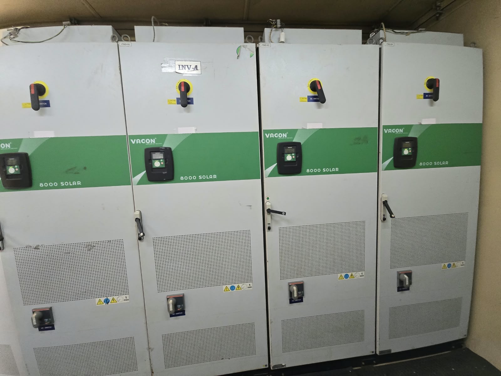 Vacon 8000 Solar central inverter cabinet